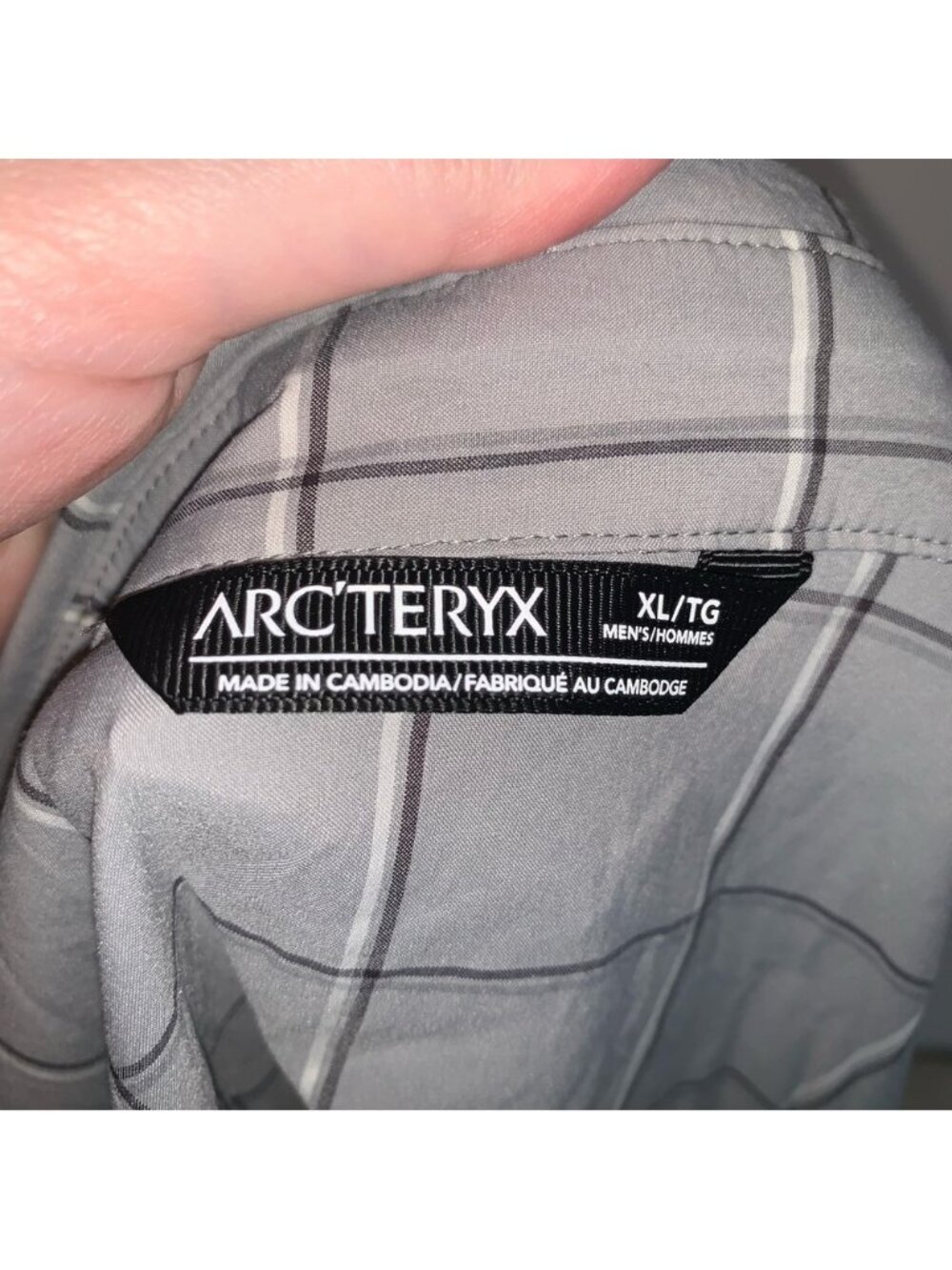Arc'teryx Gray Casual Button Down Shirt XL - Picture 3 of 10